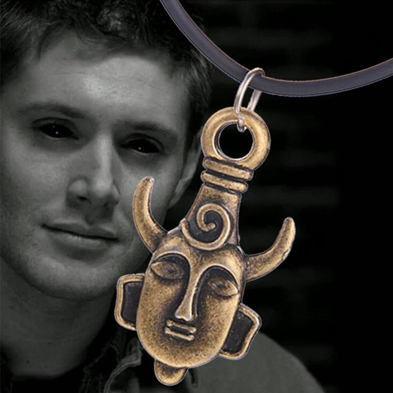 3 Color Angel Wicca Dean Winchester Jensen Ackles Supernatural amulet