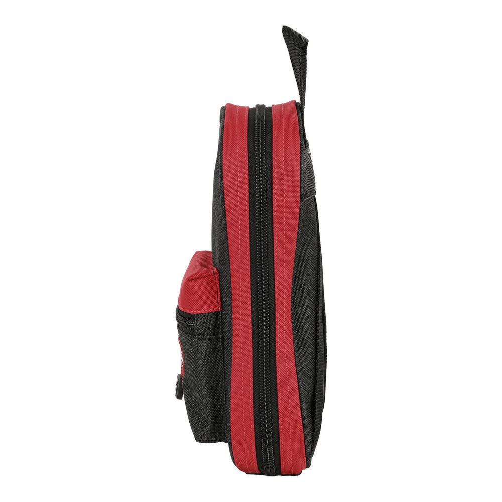Backpack Pencil Case Harry Potter Witchcraft Black Maroon (12 x 23 x 5