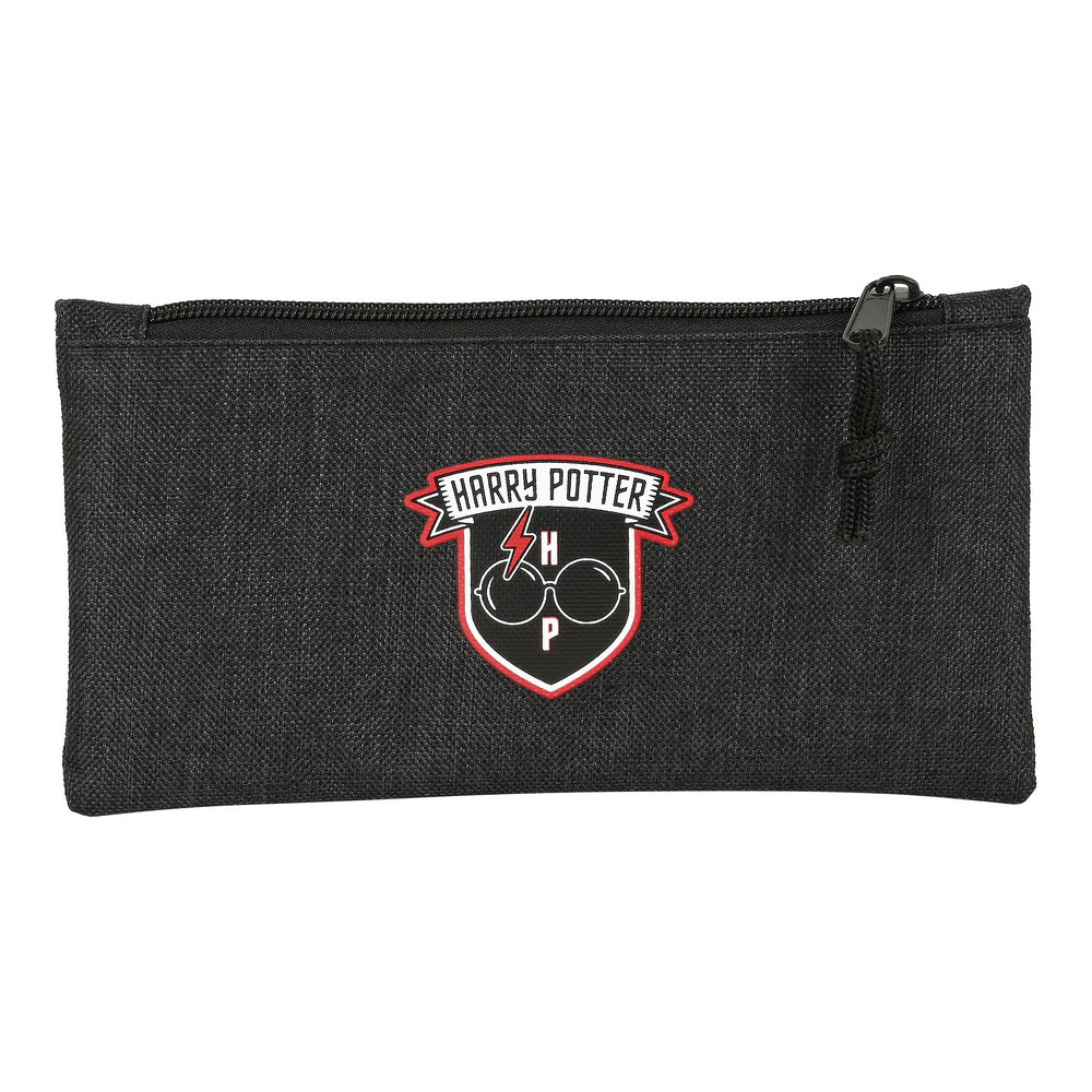 School Case Harry Potter Witchcraft Black Maroon (22 x 11 x 1 cm)