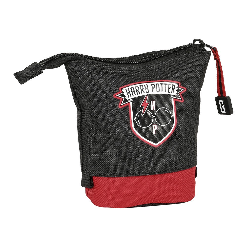 Pencil Holder Case Harry Potter Witchcraft Black Maroon (8 x 19 x 6