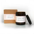 I Love You Grandma Eucalyptus Scented Soy Wax Candle